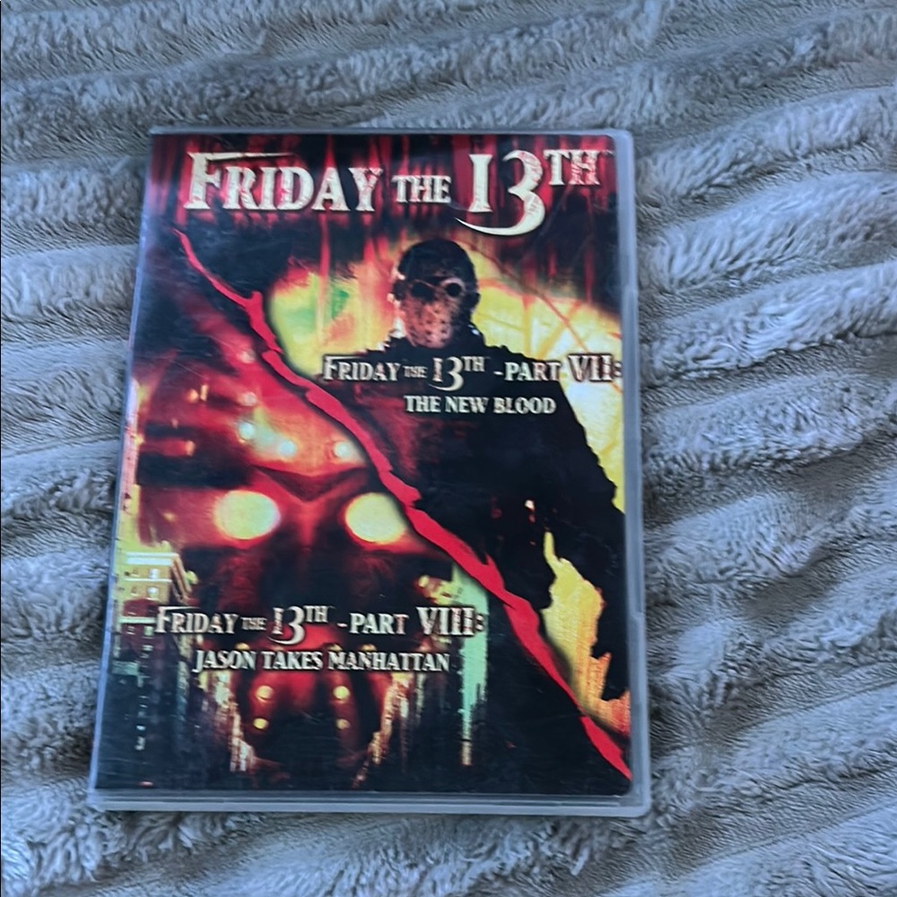 ☑️Friday the 13th DVD Set